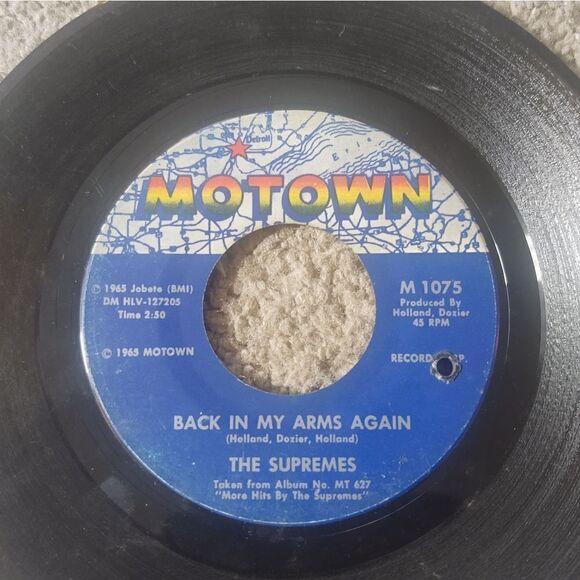The Supremes 45' Vinyl Records Lot PRE-OWNED Motown - Picture 2 of 8